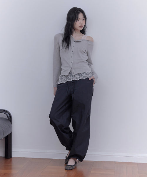 EASY BANDING PANTS - 2 COLORS