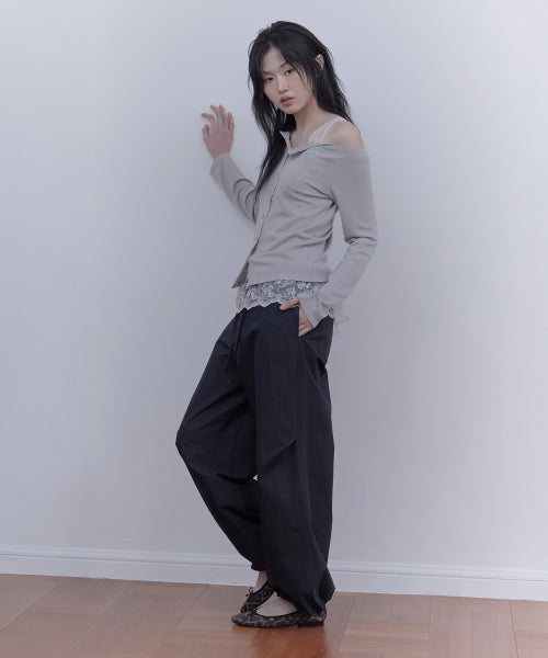 EASY BANDING PANTS - 2 COLORS