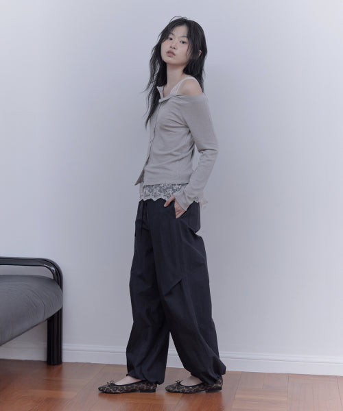 EASY BANDING PANTS - 2 COLORS