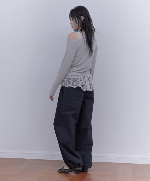 EASY BANDING PANTS - 2 COLORS