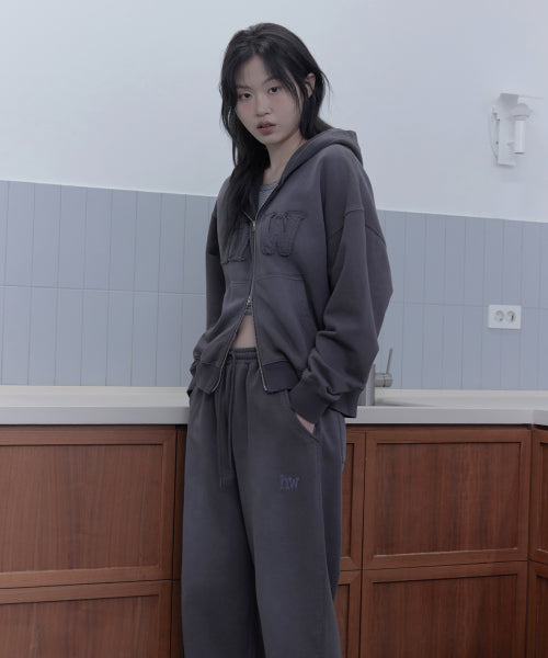 QUIET ZIP-UP HOODIE - 2 COLORS