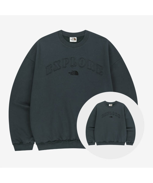 EXPLORE SWEATSHIRT METAL GRAY