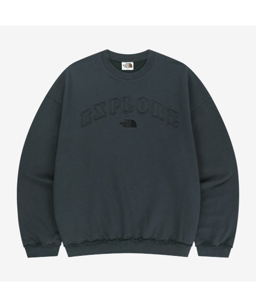 EXPLORE SWEATSHIRT METAL GRAY
