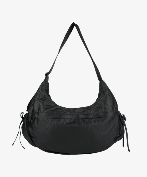 BONNEY SHIRRING CROSS BAG BLACK