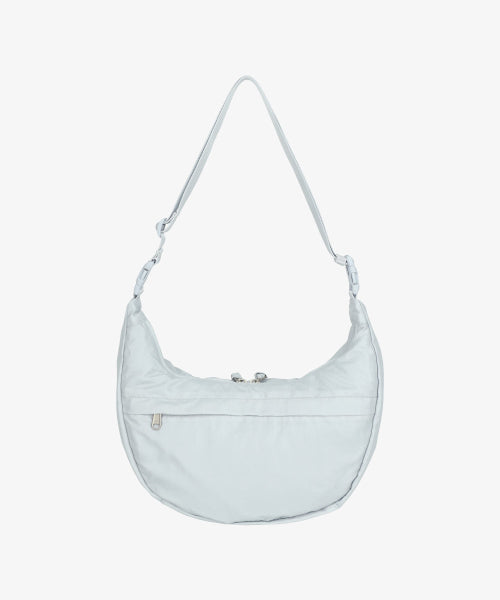 BONNEY SHIRRING 2WAY TOTE MINI LIGHT GRAY