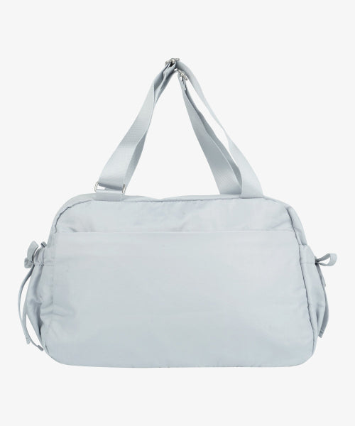 BONNEY SHIRRING SHOULDER TOTE LIGHT GRAY