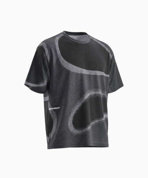 UNISEX FLOW GRAPHIC OVERSIZED T SHIRT - 3 COLORS AS SHOWN