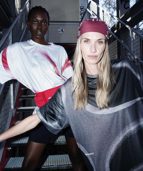 UNISEX FLOW GRAPHIC OVERSIZED T SHIRT - 3 COLORS AS SHOWN