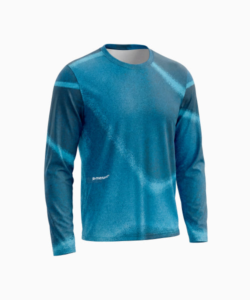 FLOW GRAPHIC LONG SLEEVE T SHIRT - 3 COLORS AS SHOWN