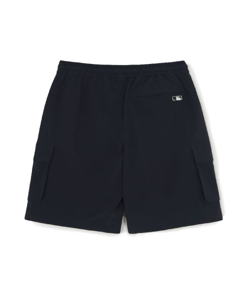 BASIC GORPCORE NYLON CARGO 6 SHORTS NY #KARINA同款! - 2 COLORS BLACK