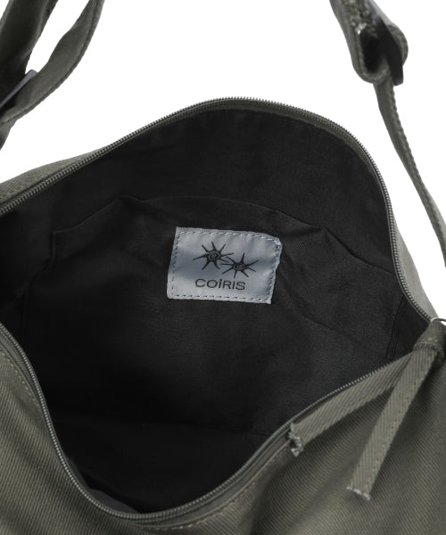 LETTERING CROSSBODY BAG - 3 COLORS BLACK