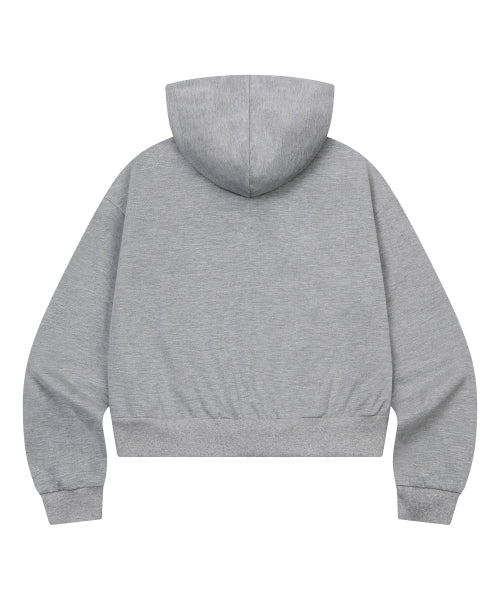 TEE STRIPE HOODIE GREY
