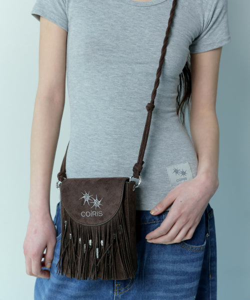 TEE MINI CROSSBODY BAG BROWN