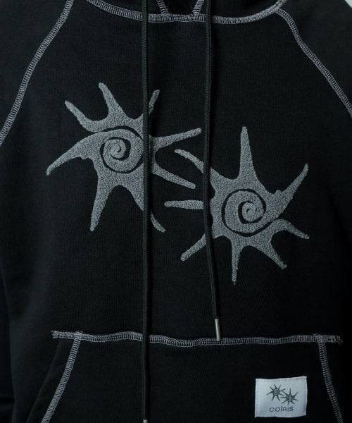 TEE HOODIE TEE BLACK