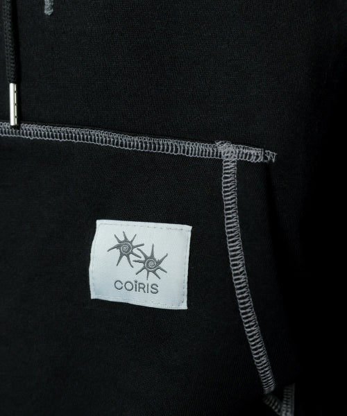 TEE HOODIE TEE BLACK