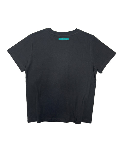 NO RULES EAGLE DIVISION BABY TEE BLACK