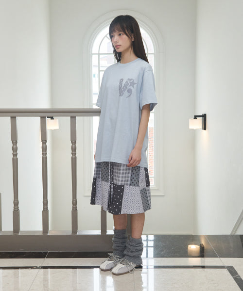 V STAR TEE - 3 COLORS