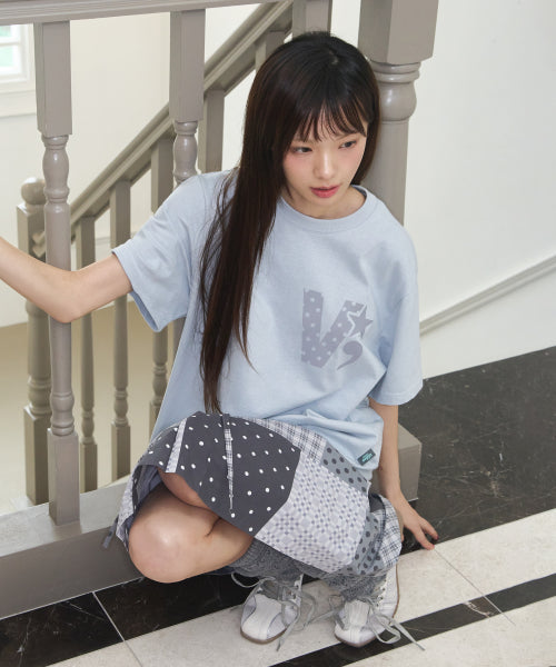 V STAR TEE - 3 COLORS