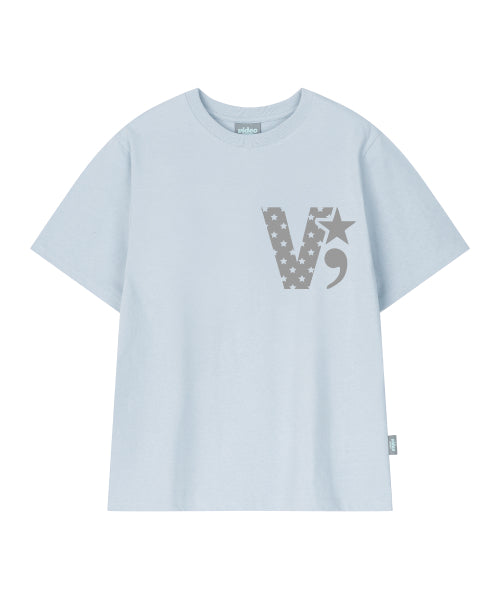V STAR TEE - 3 COLORS