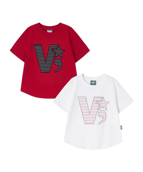 VV STAR CROP TEE - 2 COLORS