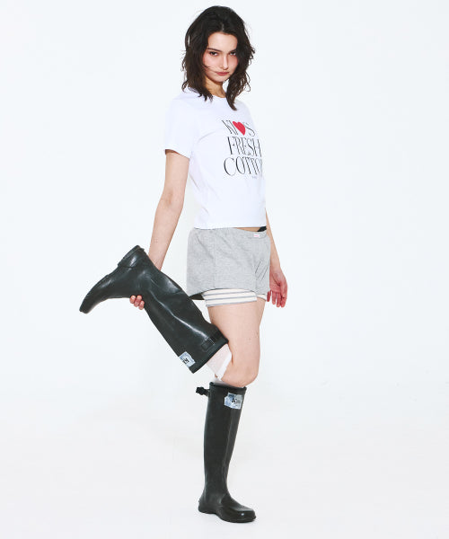 KISS LOGO T-SHIRT WHITE