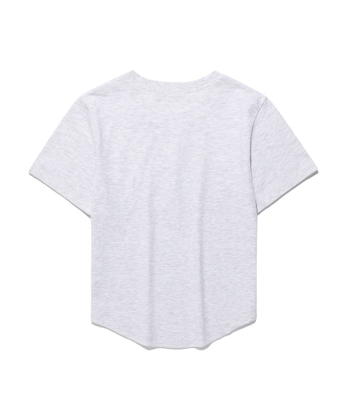BUMPY KISS LOGO T-SHIRT - 4 COLORS GREY