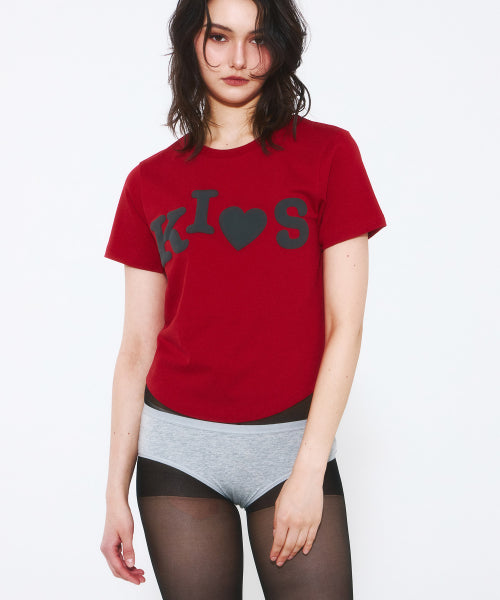 BUMPY KISS LOGO T-SHIRT - 4 COLORS RED