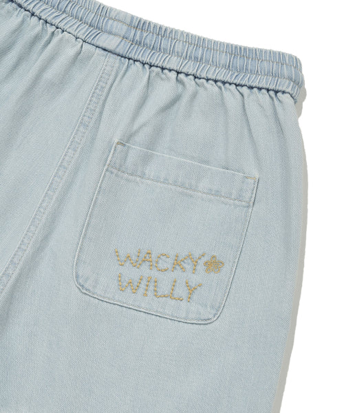 EASY DENIM SHORTS #GISELLE同款! BLUE