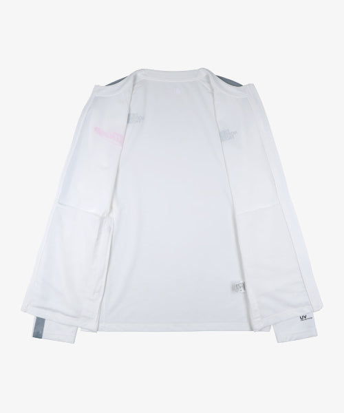 MARIV ZIP-UP WHITE