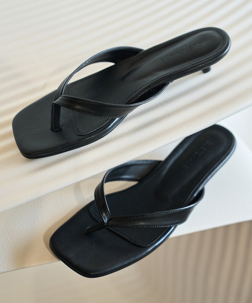 LUMI KITTEN FLIP MULE BLACK