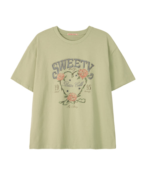 ROSE PETAL TEE - 3 COLORS