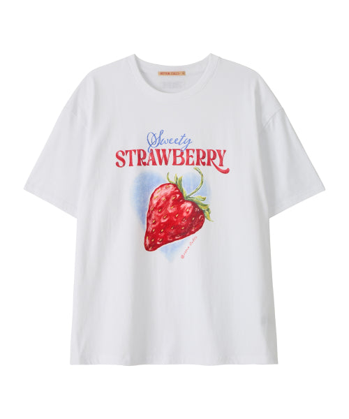 RUBY BERRY TEE - 3 COLORS WHITE