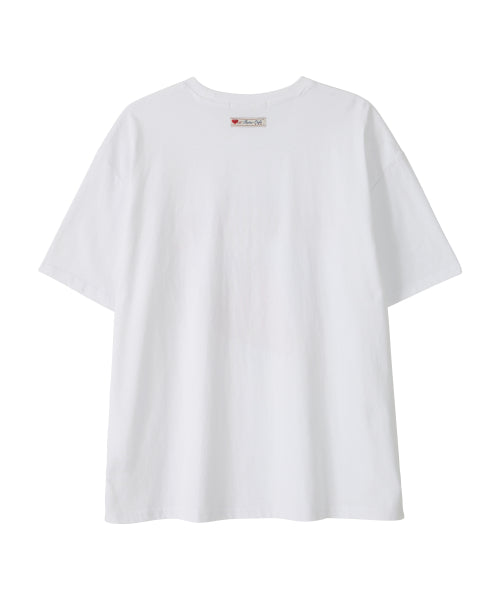RUBY BERRY TEE - 3 COLORS WHITE