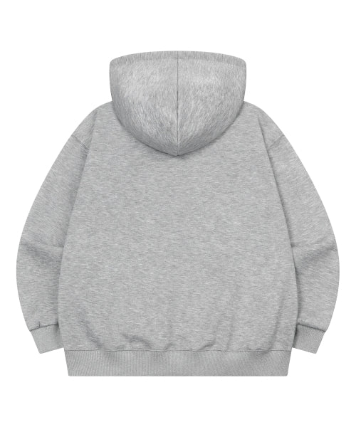 HOODIE TEE UNISEX - 2 COLORS GREY