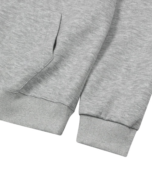 HOODIE TEE UNISEX - 2 COLORS GREY