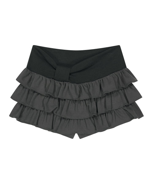 SKIRT PANTS - 3 COLORS CHARCOAL