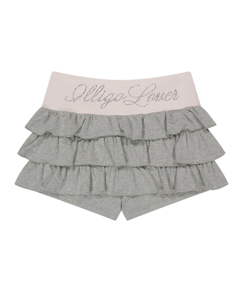 SKIRT PANTS - 3 COLORS MELANGE GREY