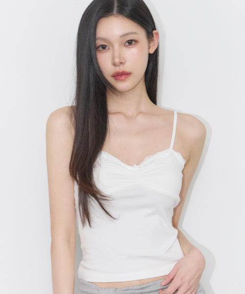 ROSE LACE SLEEVELESS PINK - 3 COLORS WHITE