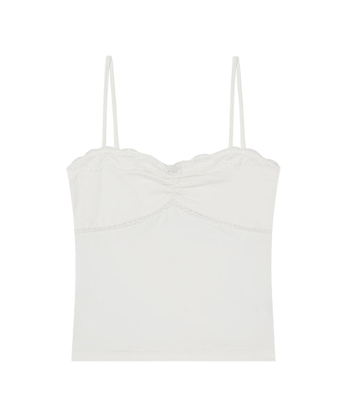ROSE LACE SLEEVELESS PINK - 3 COLORS WHITE