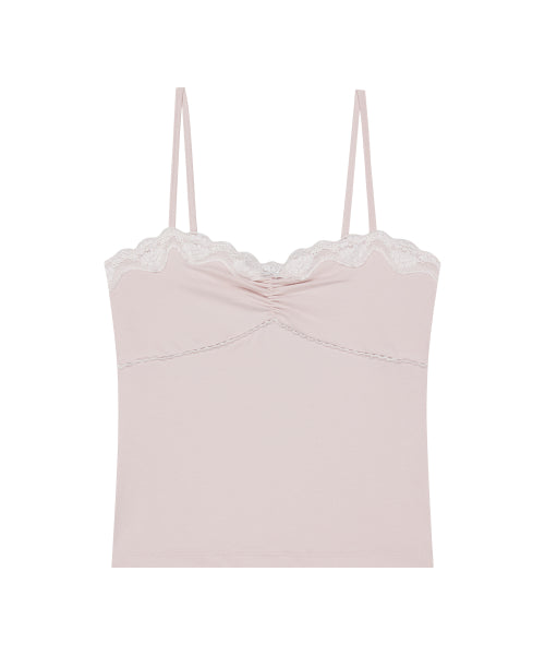 ROSE LACE SLEEVELESS PINK - 3 COLORS PINK