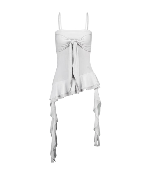 RIBBON SLEEVELESS - 3 COLORS GREY