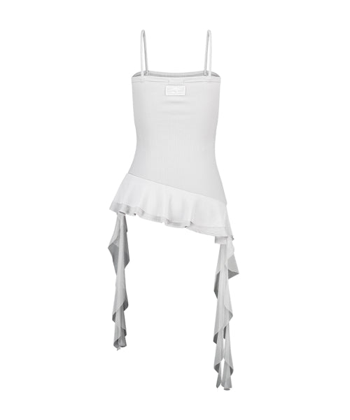 RIBBON SLEEVELESS - 3 COLORS GREY
