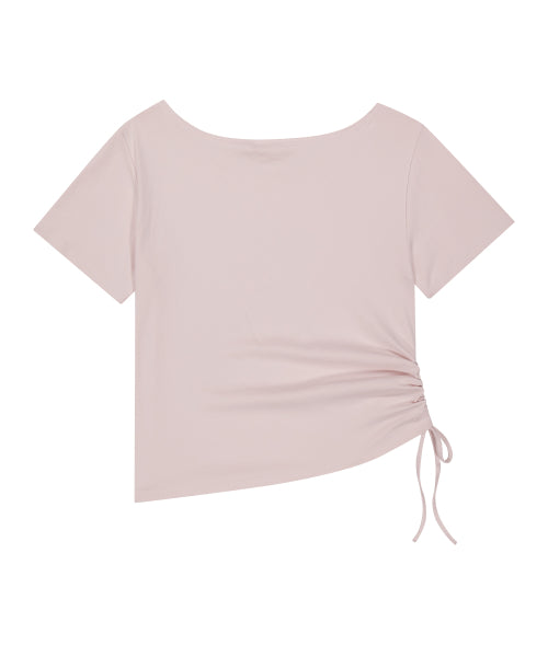 RIBBON SHIRT - 4 COLORS PINK