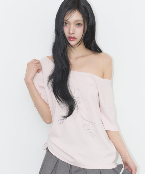 RIBBON SHIRT - 4 COLORS PINK