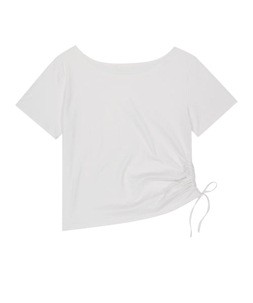 RIBBON SHIRT - 4 COLORS WHITE