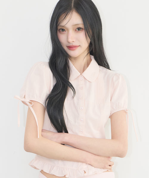 PUFF BLOUSE PINK - 3 COLORS PINK