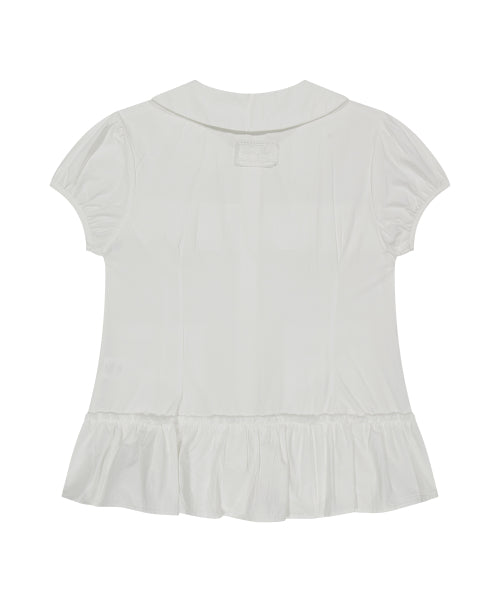 POCKET BLOUSE PINK - 4 COLORS WHITE
