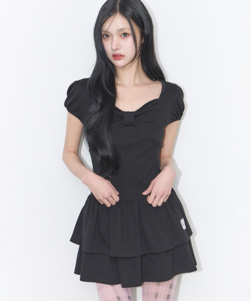 MINI DRESS - 3 COLORS BLACK