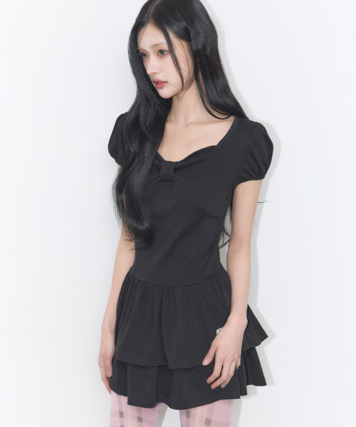 MINI DRESS - 3 COLORS BLACK