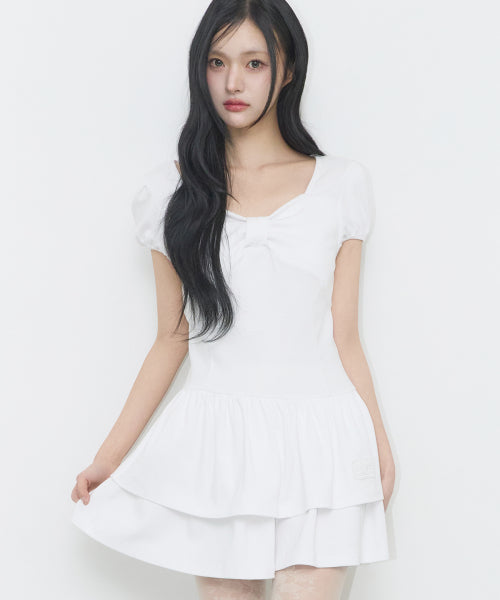 MINI DRESS - 3 COLORS WHITE
